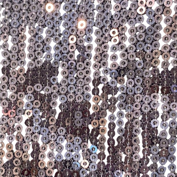 Grace Karin Gray Blue Sequin Racer Back Camisole Tank Top Layer Holiday Festive - Picture 3 of 6